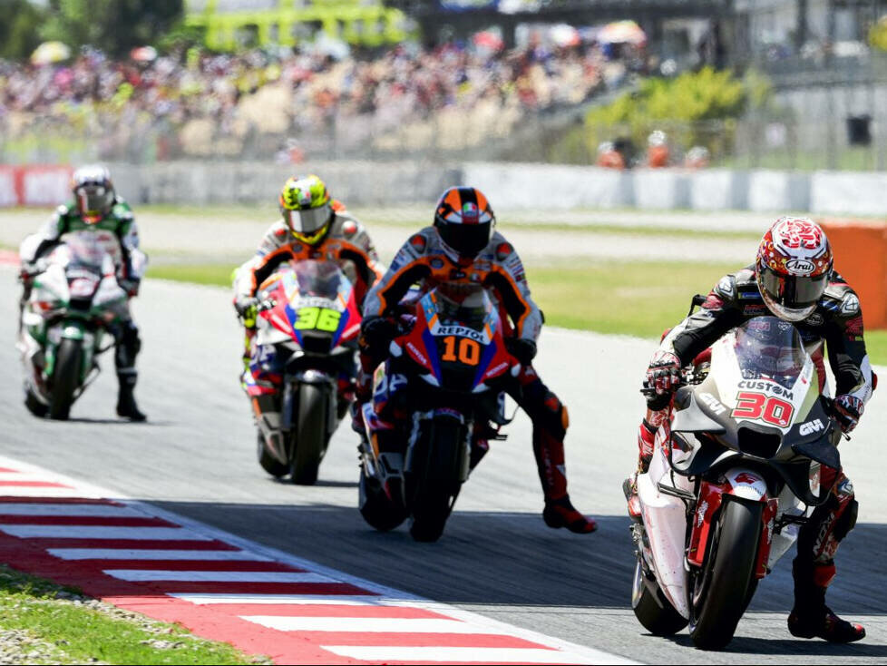 Takaaki Nakagami, Luca Marini, Joan Mir, Johann Zarco