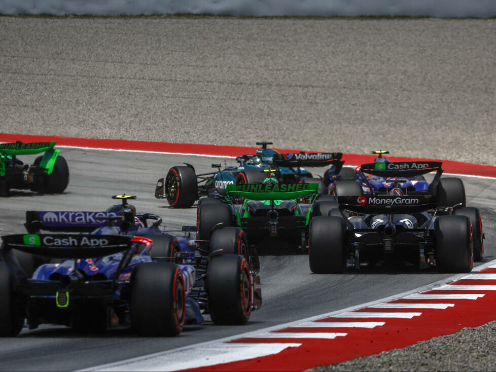 Guanyu Zhou, Valtteri Bottas, Lance Stroll, Yuki Tsunoda, Kevin Magnussen, Logan Sargeant, Daniel Ricciardo