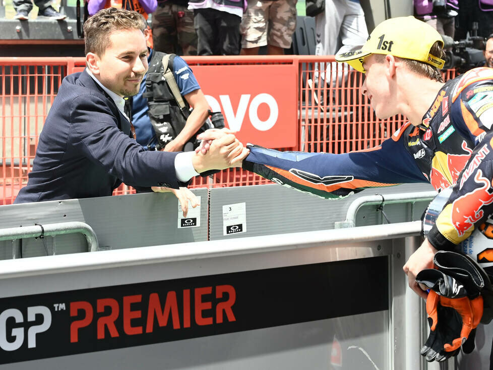Pedro Acosta, Jorge Lorenzo
