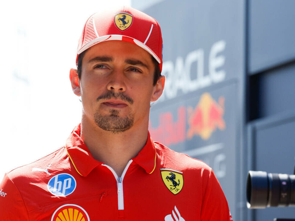 Charles Leclerc (Ferrari) vor dem Formel-1-Rennen in Ungarn