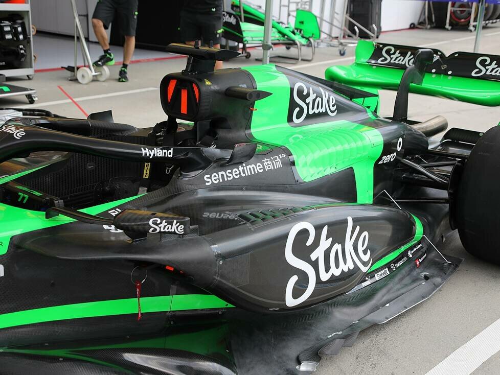 Sauber C44 mit dem Ungarn-Update in der Formel-1-Saison 2024
