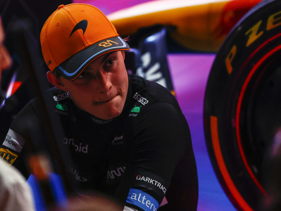Oscar Piastri (McLaren) nach dem Formel-1-Rennen in Katar 2023