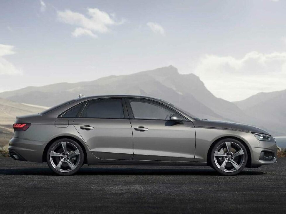 ... etwas coupéhafter als die letzte A4 Limousine