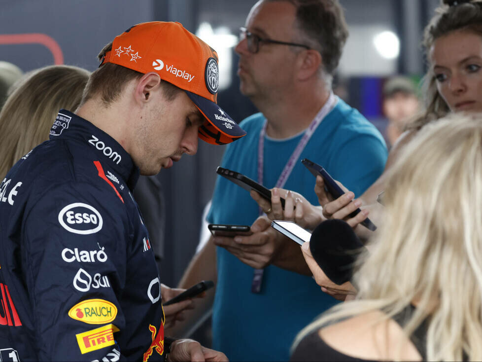Max Verstappen (Red Bull) nach dem Qualifying zum Formel-1-Rennen in Ungarn 2024