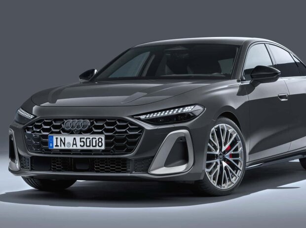Audi A5 Limousine (2024) von schräg vorne Audi A5 Limousine (2024) von schräg vorne