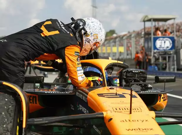 Lando Norris, Oscar Piastri Titel-Bild zur News: Lando Norris, Oscar Piastri