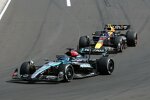 George Russell (Mercedes) und Sergio Perez (Red Bull) 