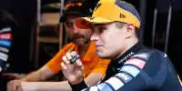 Lando Norris und McLaren-Teamchef Andrea Stella nach dem Formel-1-Rennen in Ungarn 2024