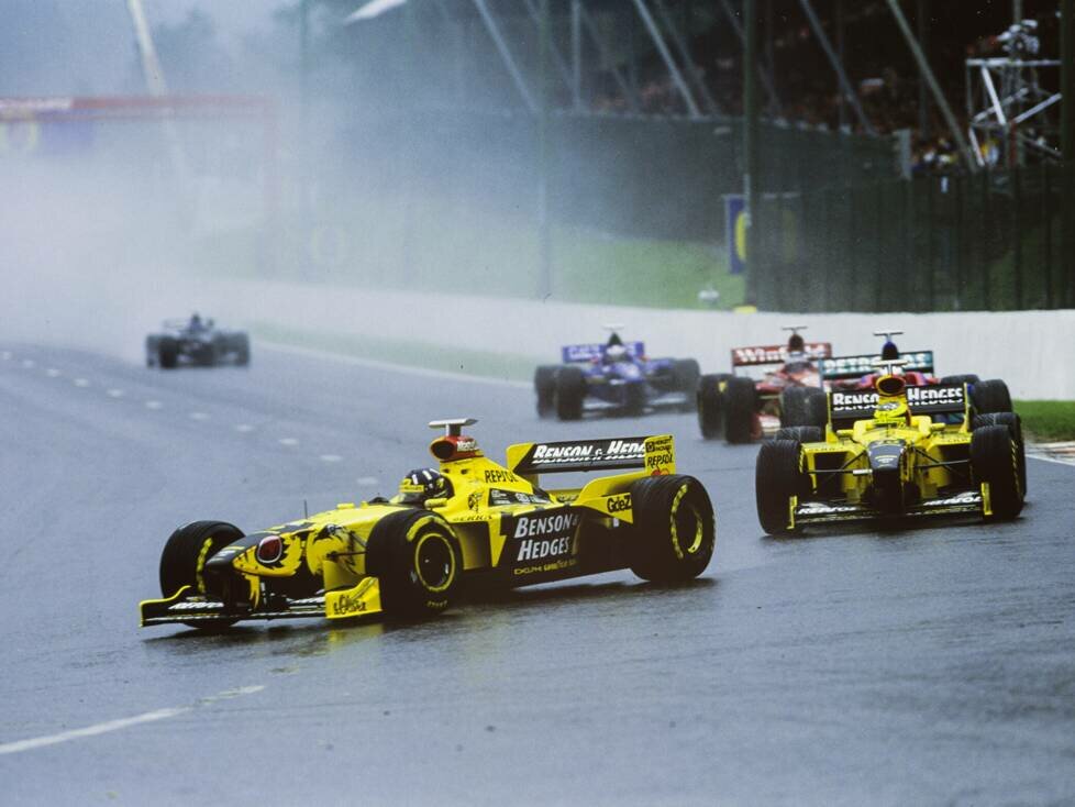Damon Hill, Ralf Schumacher, Jean Alesi, Heinz-Harald Frentzen, Jarno Trulli, Nicolas Prost