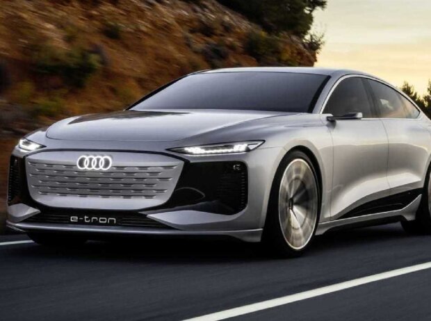 So ähnlich dürfte der Audi A6 e-tron aussehen (Bild: Studie von 2021) So ähnlich dürfte der Audi A6 e-tron aussehen (Bild: Studie von 2021)