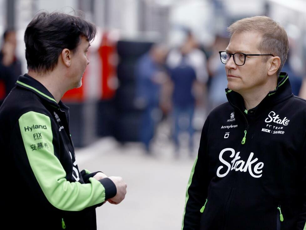 Technikchef James Key mit Ex-Teamboss Andreas Seidl von Sauber