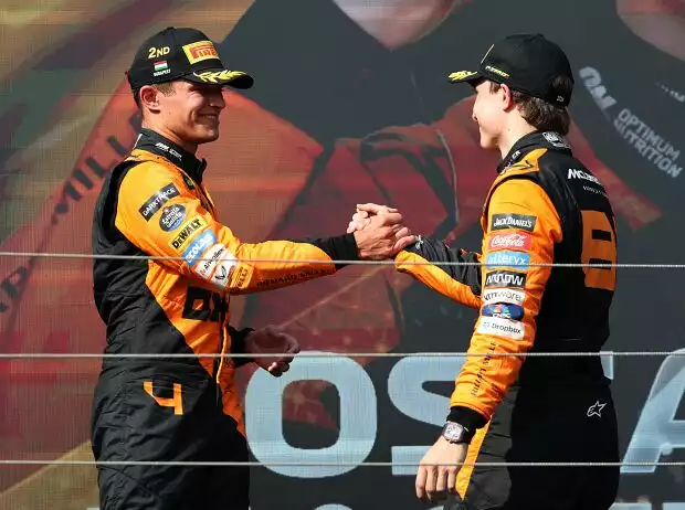 Lando Norris, Oscar Piastri Titel-Bild zur News: Lando Norris, Oscar Piastri