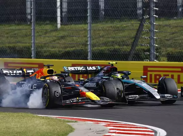 Max Verstappen, Lewis Hamilton Titel-Bild zur News: Max Verstappen, Lewis Hamilton