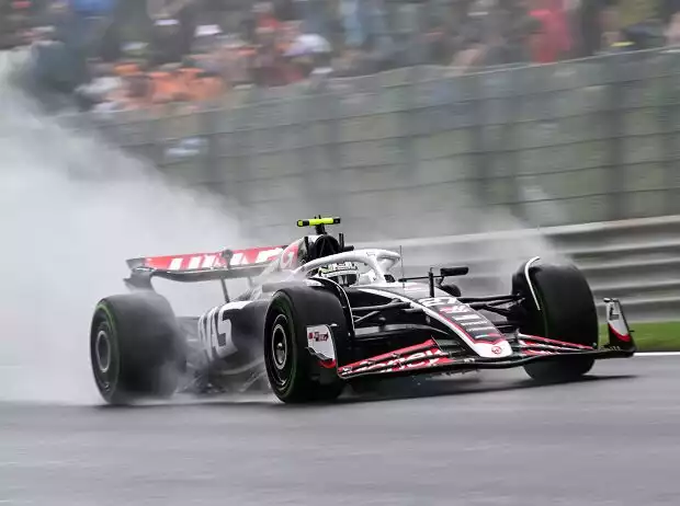 Nico Hülkenberg (Haas VF-24) beim Formel-1-Rennen in Belgien 2024 Titel-Bild zur News: Nico Hülkenberg (Haas VF-24) beim Formel-1-Rennen in Belgien 2024