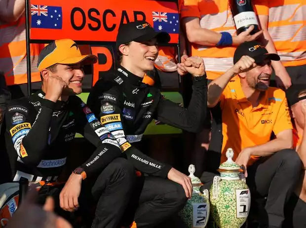 Lando Norris, Oscar Piastri Titel-Bild zur News: Lando Norris, Oscar Piastri