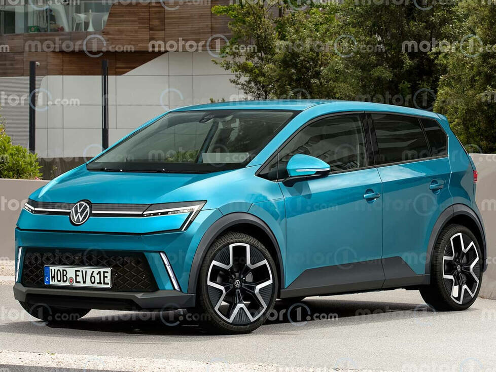 Volkswagen ID.1 (2027) im Rendering von Motor1.com