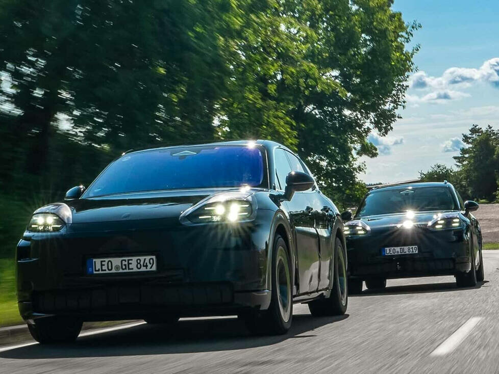 Porsche Cayenne Elektro Erprobung