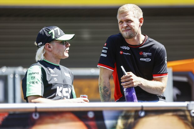 Valtteri Bottas Kevin Magnussen Sauber Sauber F1Haas Haas F1 ~Valtteri Bottas (Sauber) und Kevin Magnussen (Haas) ~ Valtteri Bottas Kevin Magnussen Sauber Sauber F1Haas Haas F1 ~Valtteri Bottas (Sauber) und Kevin Magnussen (Haas) ~