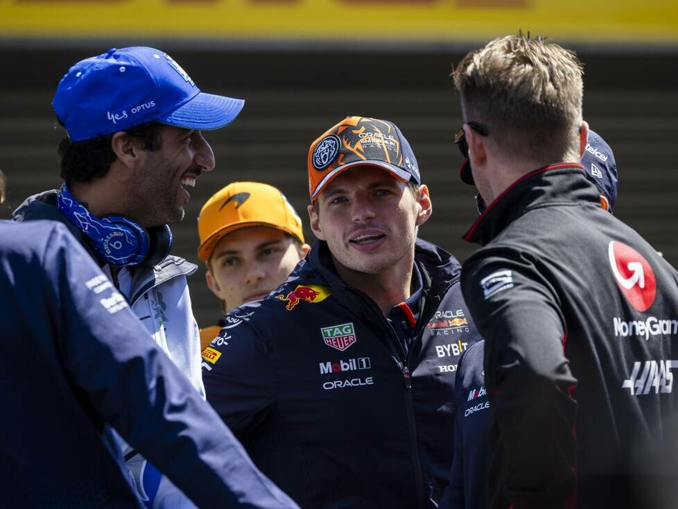 Daniel Ricciardo, Max Verstappen, Nico Hülkenberg