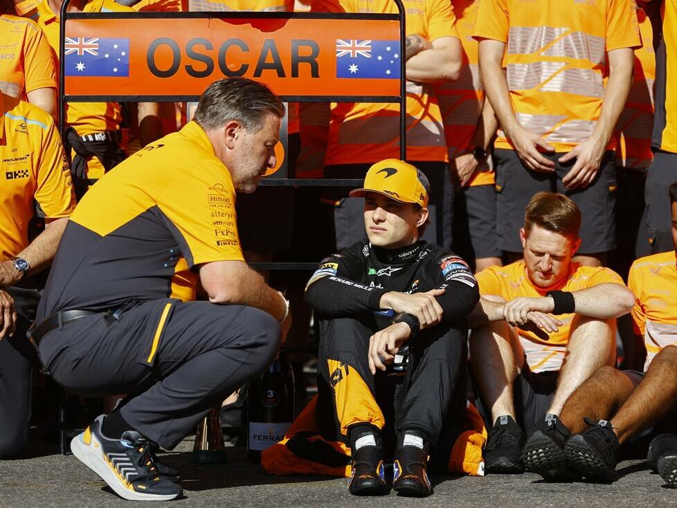 Zak Brown, Oscar Piastri