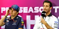 Sergio Perez und Daniel Ricciardo