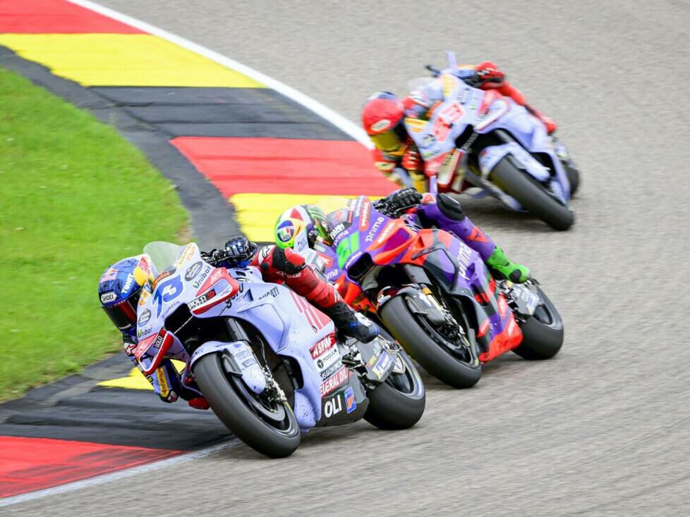 Alex Marquez, Franco Morbidelli, Marc Marquez