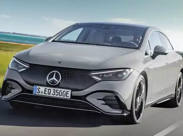 Mercedes EQE 350 Titel-Bild zur News: Mercedes EQE 350