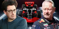 Die neue Audi-Doppelspitze mit Mattia Binotto (links) und Jonathan Wheatley (Fotomontage)