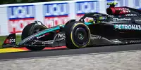 Lewis Hamilton im Mercedes W15 beim Formel-1-Rennen in Belgien 2024