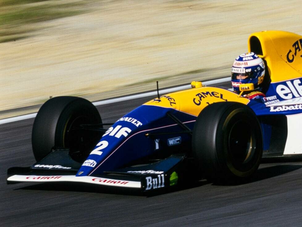 Alain Prost im Williams in der Formel-1-Saison 1993
