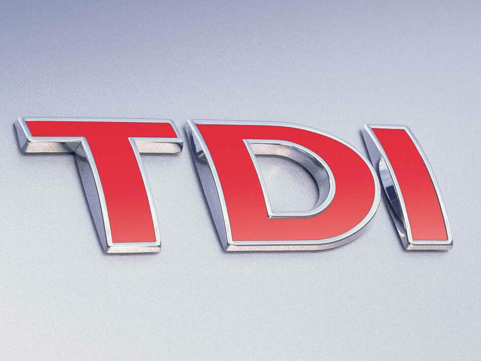 Logo eine VW TDI (Symbolbild)