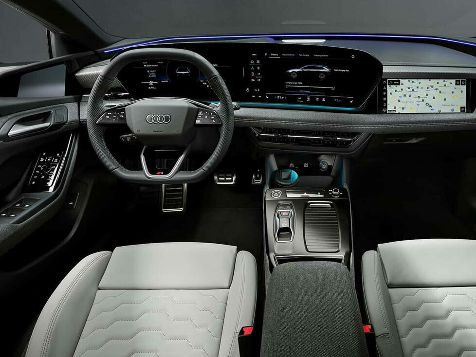 Innenraum des Audi A6 e-tron