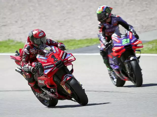 Francesco Bagnaia, Franco Morbidelli Titel-Bild zur News: Francesco Bagnaia, Franco Morbidelli