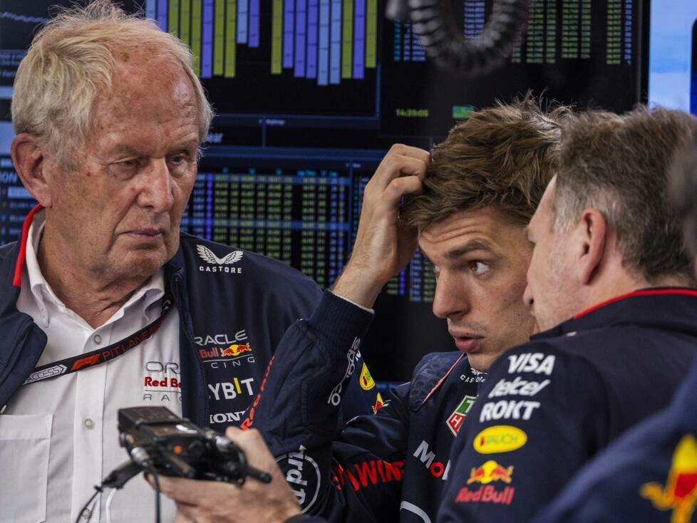 Helmut Marko, Max Verstappen, Christian Horner