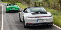 Porsche 718 Boxster und 911 Carrera Targa