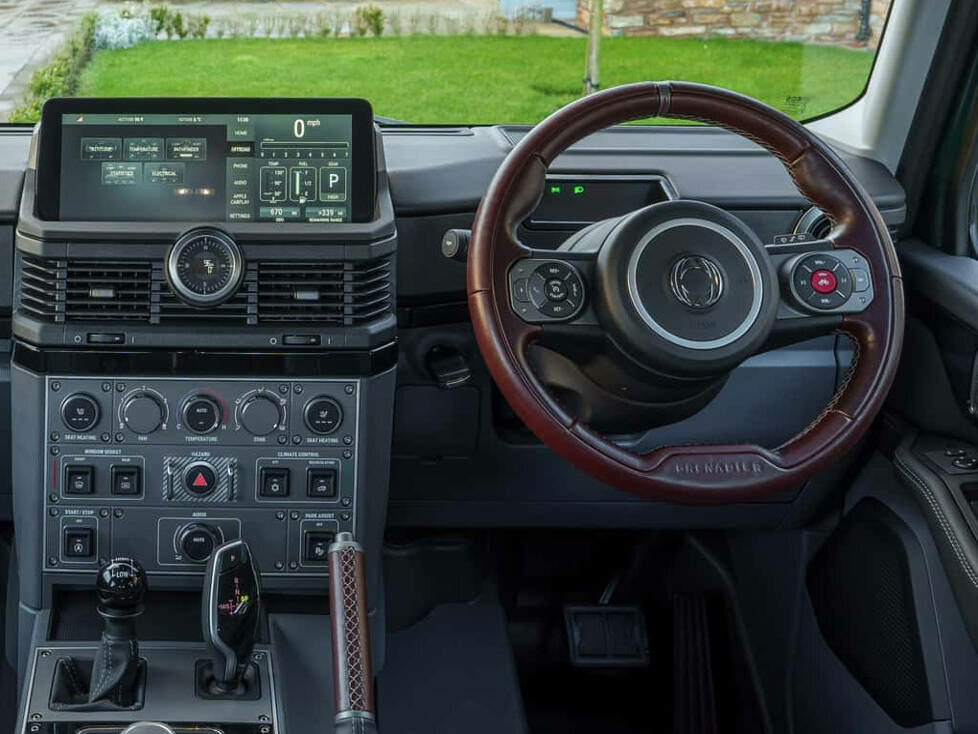 Cockpit des Ineos Grenadier