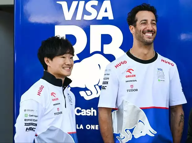 Yuki Tsunoda, Daniel Ricciardo Titel-Bild zur News: Yuki Tsunoda, Daniel Ricciardo