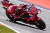 Bild zum Inhalt: MotoGP Training Spielberg: Ducati dominiert, Bagnaia mit Rekord auf P1!