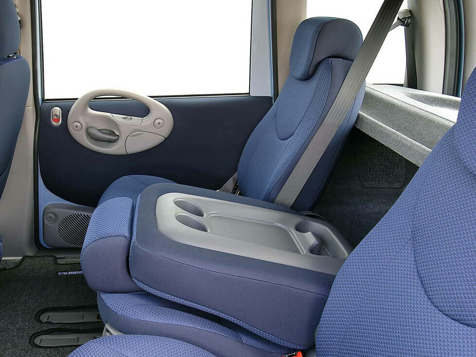 Innenraum des Fiat Multipla