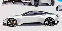 Ford Mustang Viertürer (Entwurf von 2022)