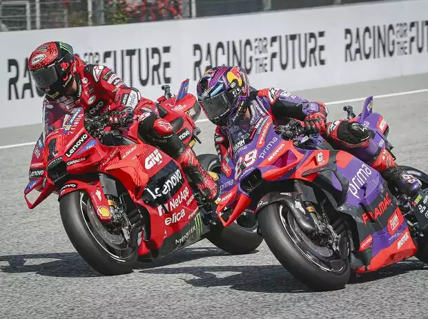 Francesco Bagnaia, Jorge Martin Titel-Bild zur News: Francesco Bagnaia, Jorge Martin