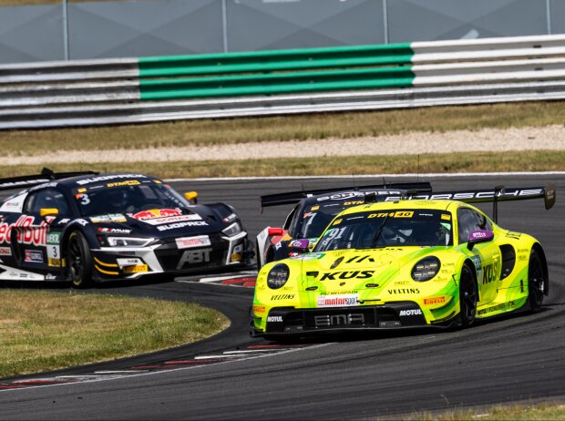 Am Lausitzring sammelte Thomas Preining bereits zwei Verwarnungen Am Lausitzring sammelte Thomas Preining bereits zwei Verwarnungen