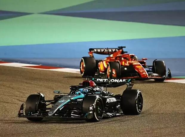 George Russell, Charles Leclerc Titel-Bild zur News: George Russell, Charles Leclerc