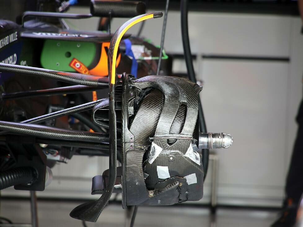 McLaren MCL38 ? Detail der vorderen Bremstrommel