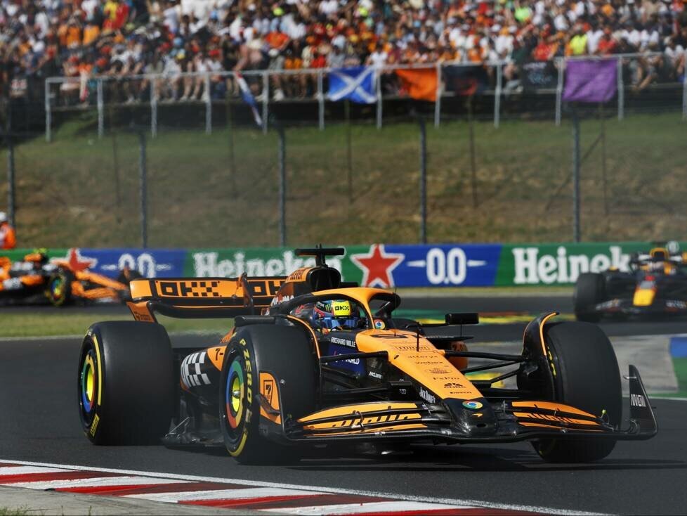 Oscar Piastri, Max Verstappen, Lando Norris