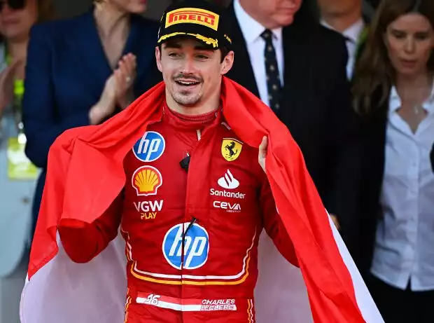 Charles Leclerc (Ferrari) siegt beim Formel-1-Rennen in Monaco 2024 Titel-Bild zur News: Charles Leclerc (Ferrari) siegt beim Formel-1-Rennen in Monaco 2024