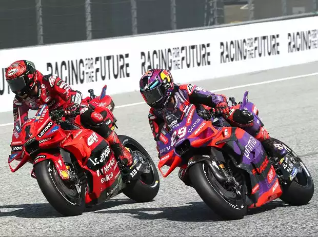 Francesco Bagnaia, Jorge Martin Titel-Bild zur News: Francesco Bagnaia, Jorge Martin