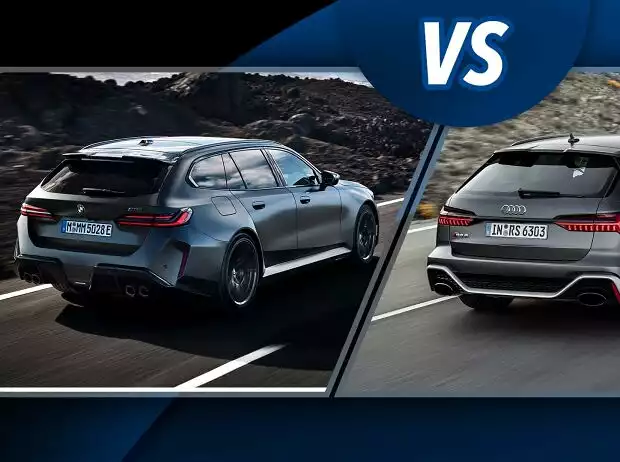 BMW M5 Touring vs Audi RS 6 Titel-Bild zur News: BMW M5 Touring vs Audi RS 6