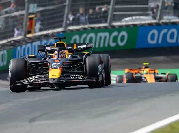 Max Verstappen, Lando Norris Titel-Bild zur News: Max Verstappen, Lando Norris