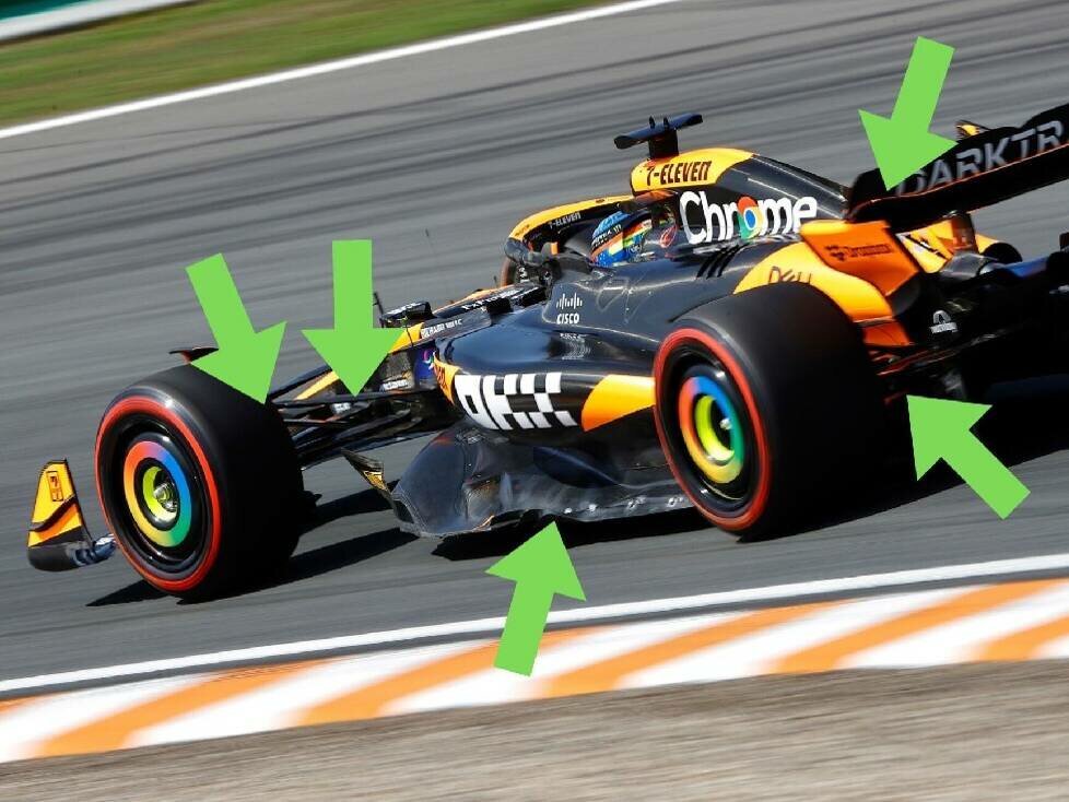 McLaren-Updates beim Niederlande-Grand-Prix 2024 in Zandvoort